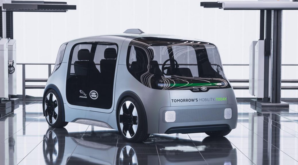 Jaguar Project Vector: Αυτόνομο ηλεκτρικό mini-bus βγαλμένο από το μέλλον